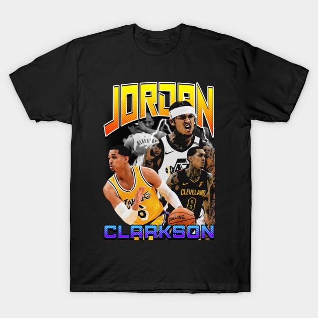 jordan clarkson T-Shirt by 10thstreet